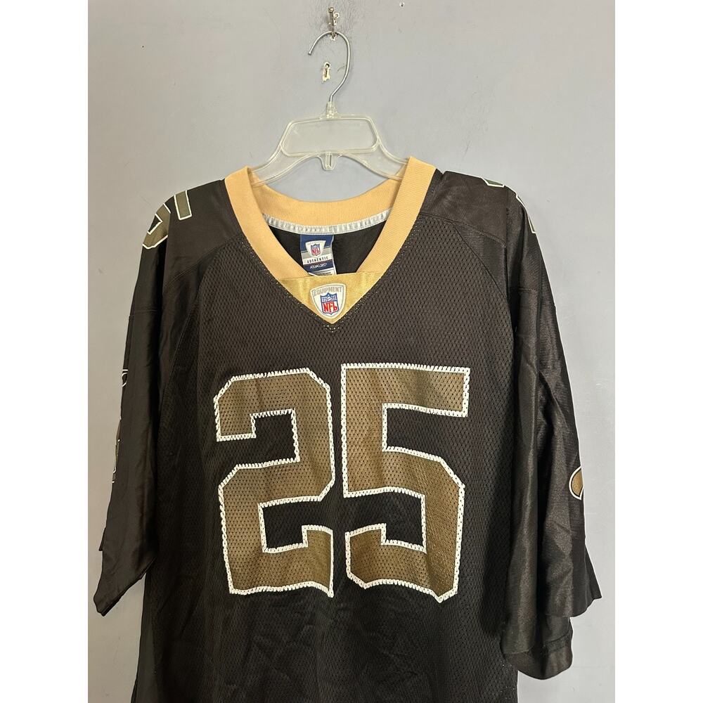 nfl authentic Reggie Bush Saints 25 Jersey XL 26 34